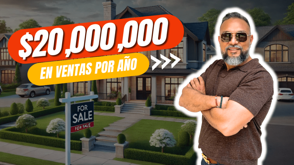 Agente de bienes raices exitoso